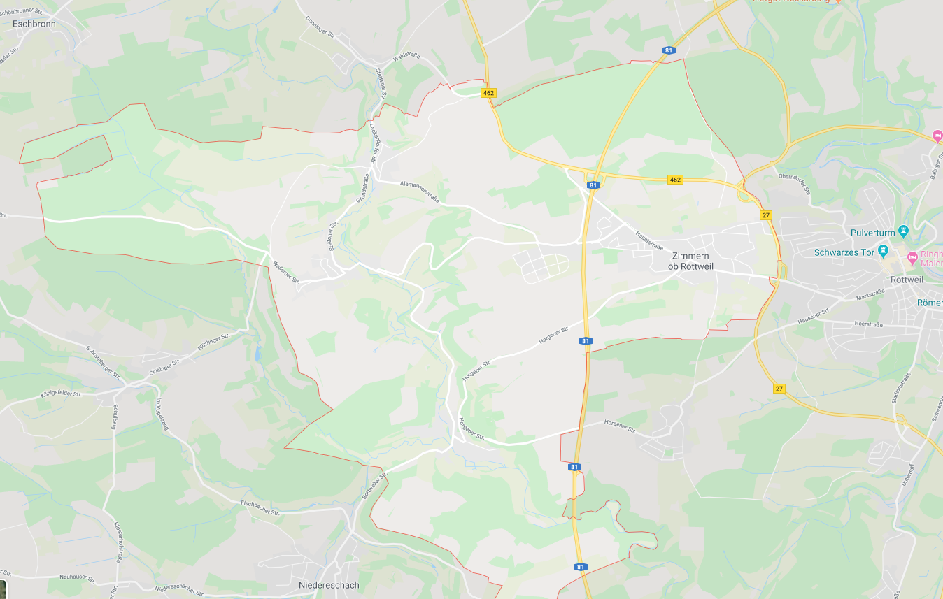Merz Immobilien Zimmern Kartenansicht