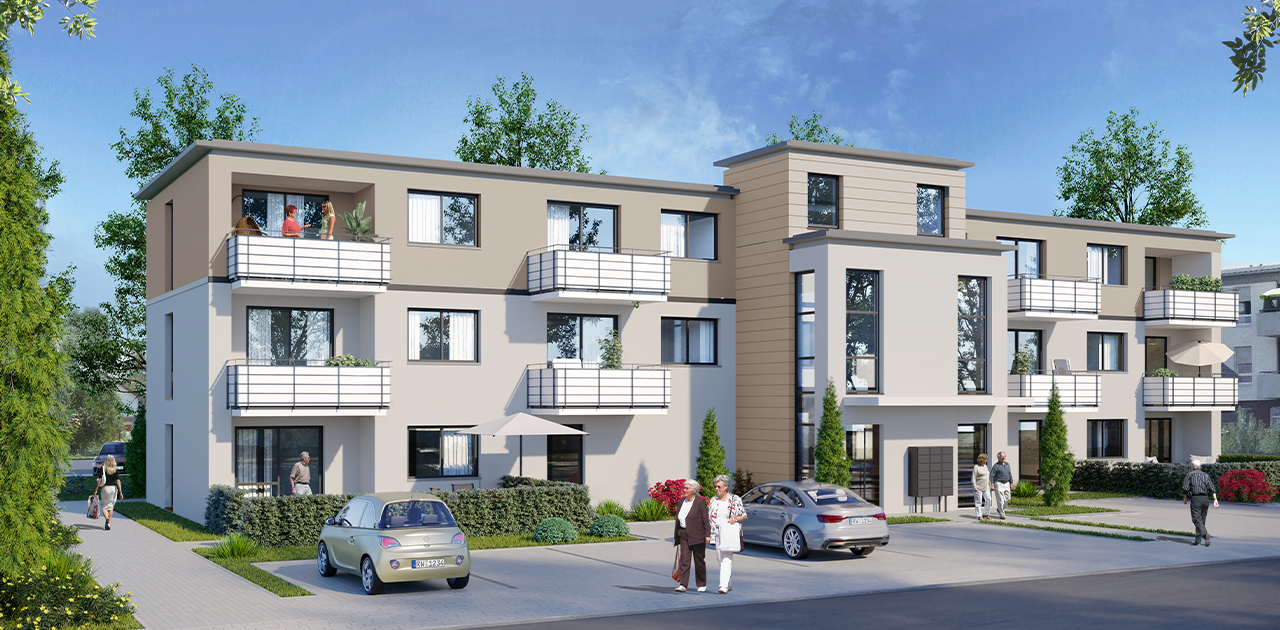 Merz Immobilen Wohnbauprojekt in Dornhan. Betreutes Wohnen für Senioren CASA VITALE.